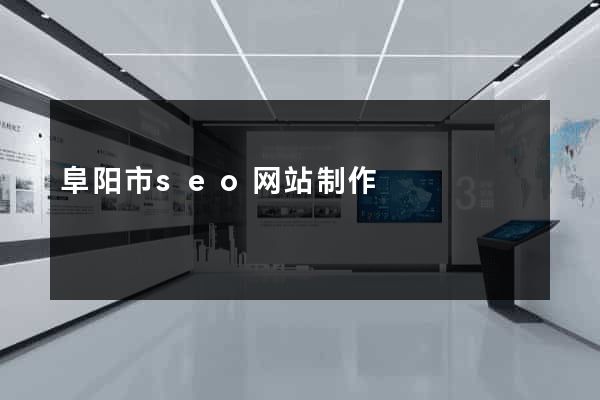 阜阳市seo网站制作