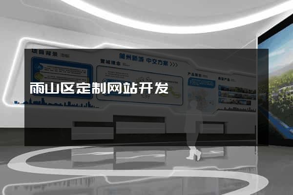雨山区定制网站开发