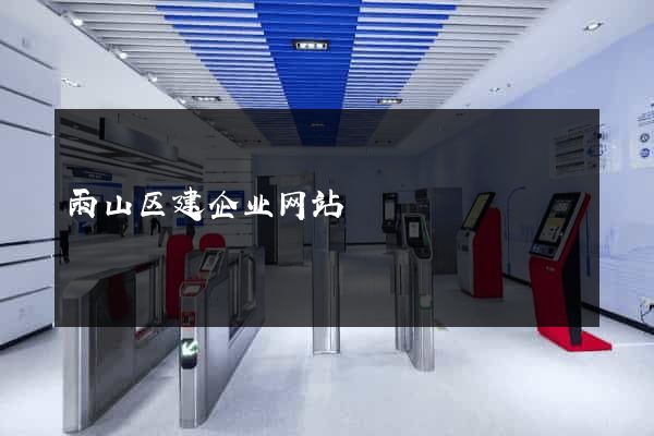 雨山区建企业网站
