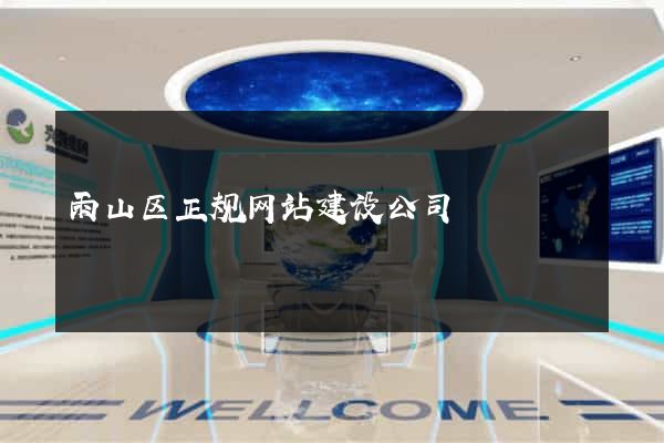 雨山区正规网站建设公司