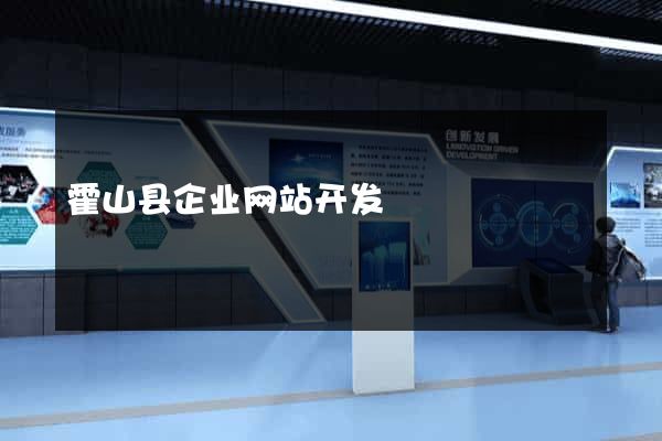 霍山县企业网站开发