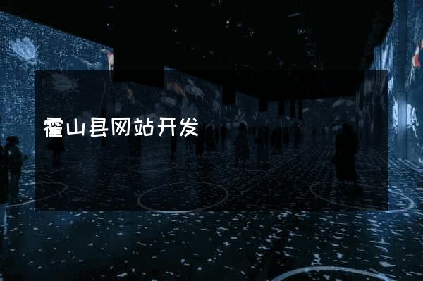 霍山县网站开发
