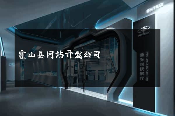 霍山县网站开发公司