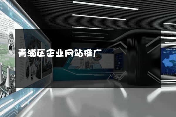 青浦区企业网站推广