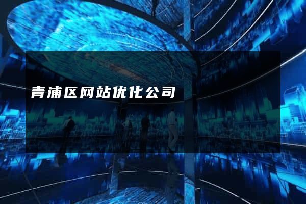 青浦区网站优化公司