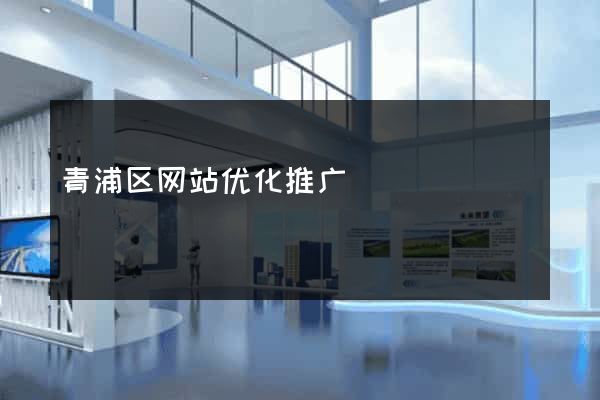 青浦区网站优化推广
