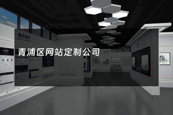 青浦区网站定制公司