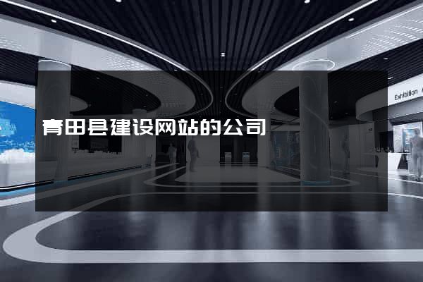 青田县建设网站的公司