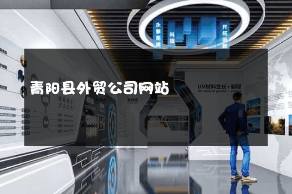 青阳县外贸公司网站