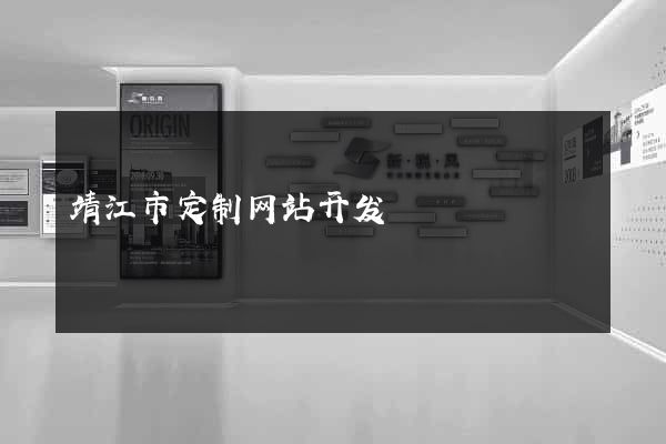 靖江市定制网站开发