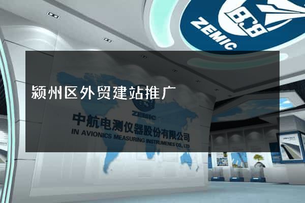 颍州区外贸建站推广