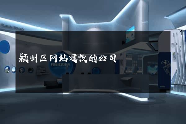 颍州区网站建设的公司