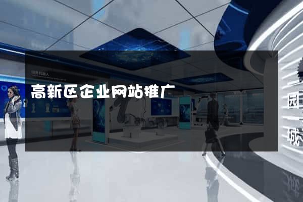 高新区企业网站推广