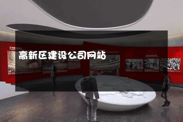 高新区建设公司网站