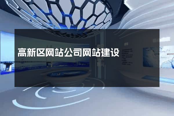 高新区网站公司网站建设