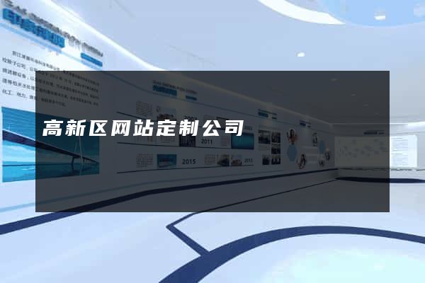 高新区网站定制公司