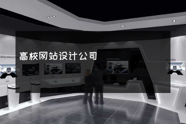 高校网站设计公司