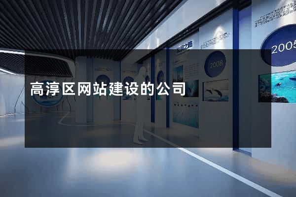 高淳区网站建设的公司