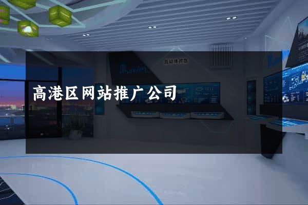 高港区网站推广公司
