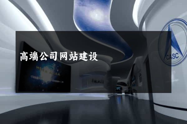 高端公司网站建设