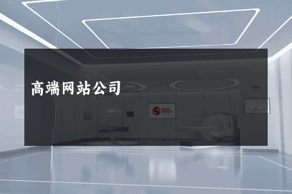高端网站公司