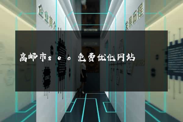 高邮市seo免费优化网站