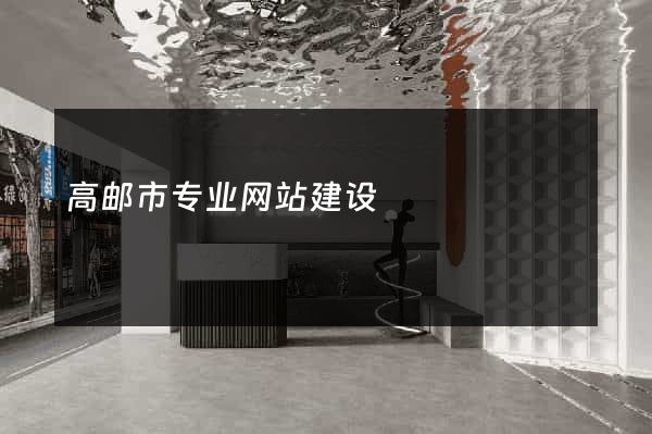 高邮市专业网站建设