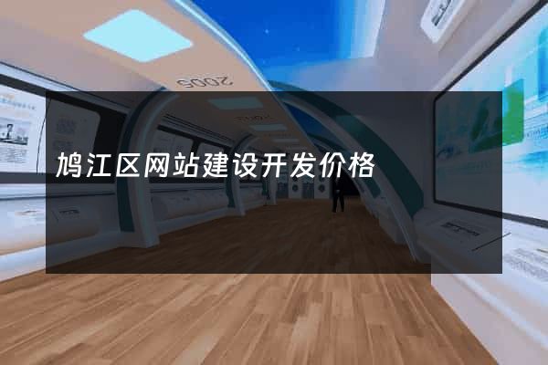 鸠江区网站建设开发价格