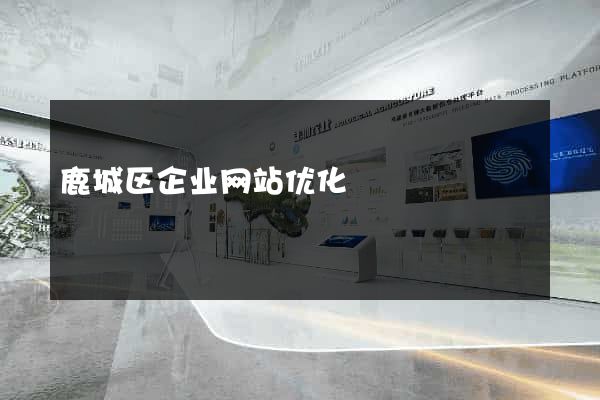 鹿城区企业网站优化