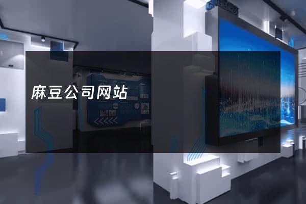 麻豆公司网站