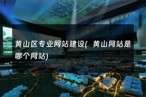黄山区专业网站建设(黄山网站是哪个网站)