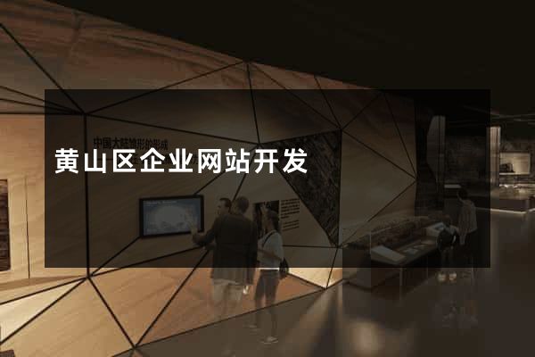黄山区企业网站开发