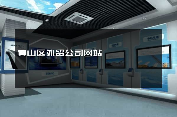黄山区外贸公司网站