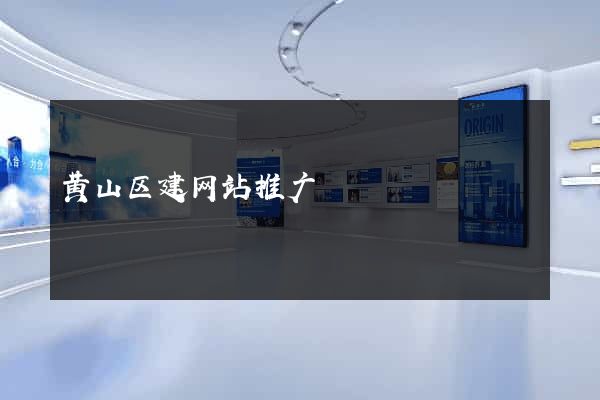 黄山区建网站推广