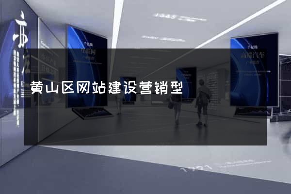黄山区网站建设营销型