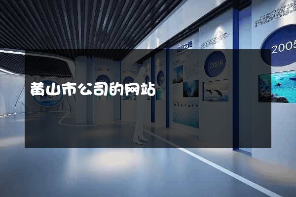 黄山市公司的网站
