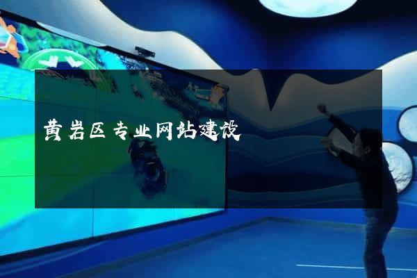 黄岩区专业网站建设