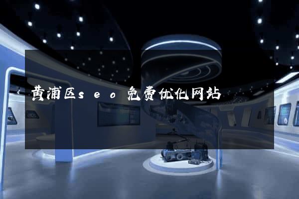 黄浦区seo免费优化网站