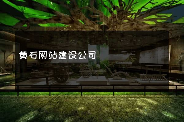 黄石网站建设公司