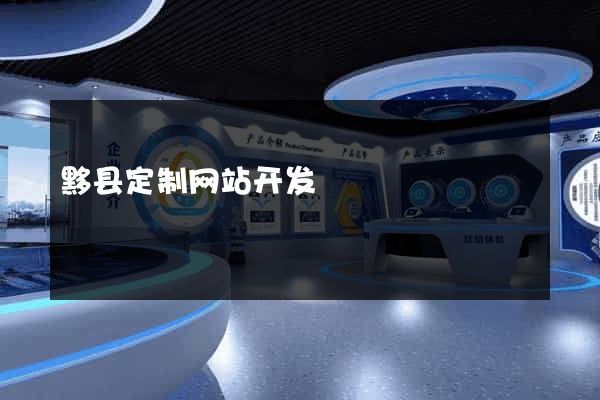 黟县定制网站开发