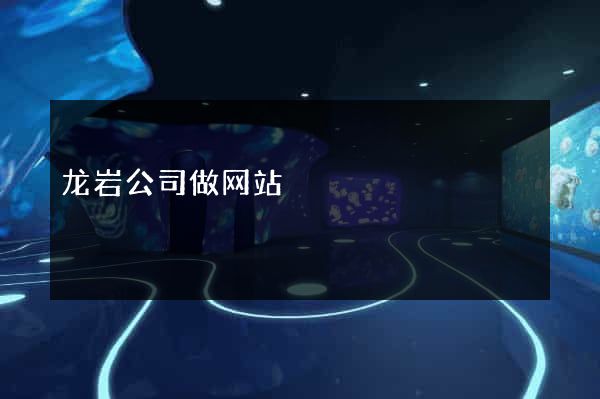 龙岩公司做网站