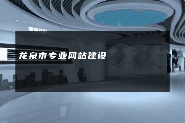 龙泉市专业网站建设