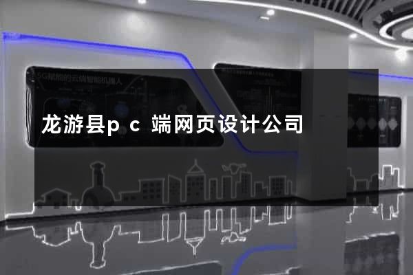 龙游县pc端网页设计公司