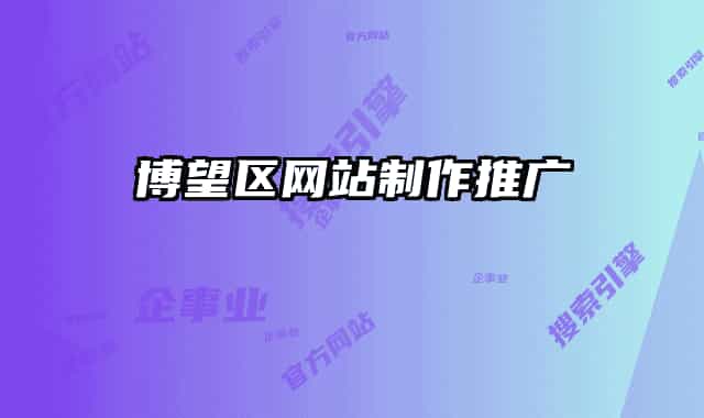 博望区网站制作推广