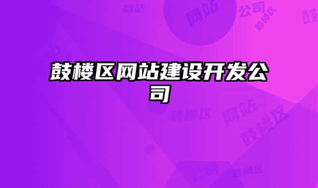 鼓楼区网站建设开发公司
