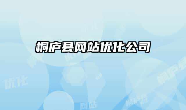 桐庐县网站优化公司