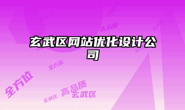 玄武区网站优化设计公司
