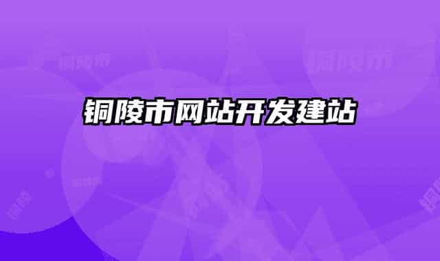 铜陵市网站开发建站