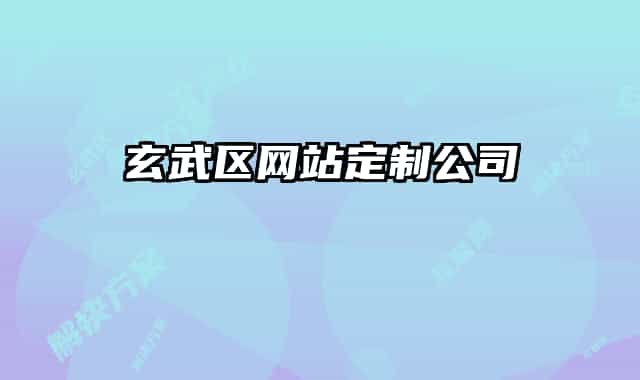 玄武区网站定制公司
