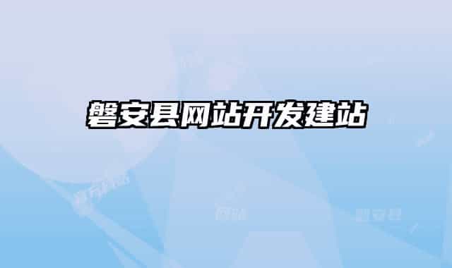 磐安县网站开发建站